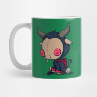 Krampus Plushie Mug